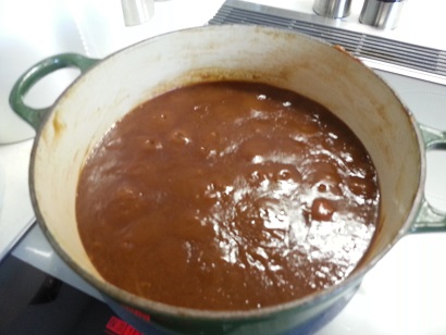 カレーがでけた♪
