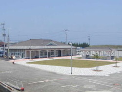 青い海・鬼池港