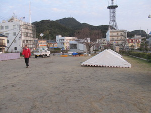 お世話になりました　5７回朝市