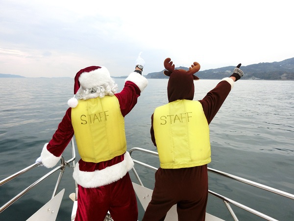 大盛況！クリスマスイルカクルージング！！