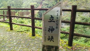 吊り橋!