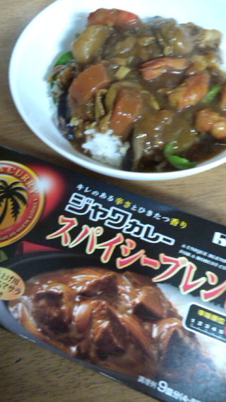 朝カレー