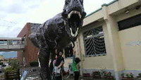 この間、恐竜博物館へ行きました。